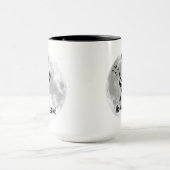 Happy Howl-o-ween Grappige Weerwolf Koffie Mok (Midden)