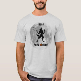 Happy Howl-o-ween Mannen T-shirt
