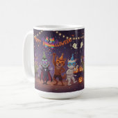 Happy Howl-O-Ween Party Koffiemok (Voorkant links)
