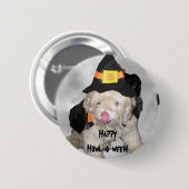 Happy Howl-o-ween! Ronde Button 5,7 Cm (Voorkant /achterkant)