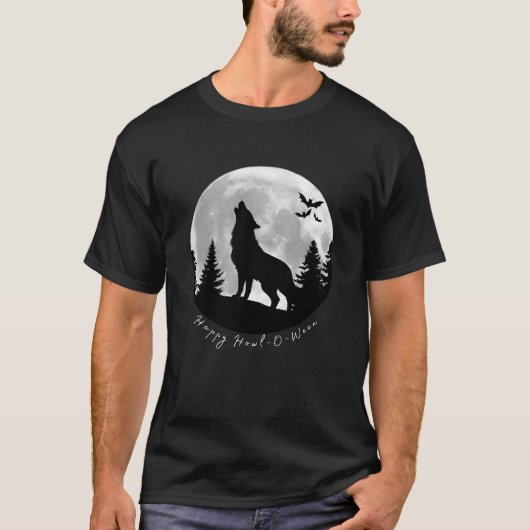 Happy Howl-O-Ween T-shirt (Voorkant)