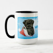 Happy Howliday Affenpinscher Mok (Links)