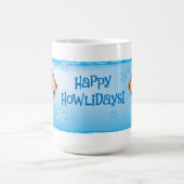 Happy Howliday Airedale Koffiemok (Center)