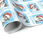 Happy Howliday Aussie Cadeaupapier (Rol Hoek)