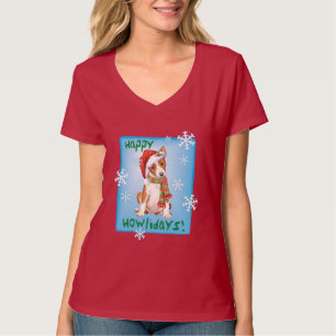 Happy Howliday Basenji T-shirt