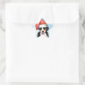 Happy Howliday Berner Ster Sticker (Tas)