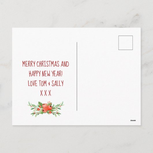 Happy Howliday briefkaart dalmation heilily (Achterkant)