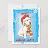 Happy Howliday Bull - de Uitnodiging van de Terrie (Voorkant)