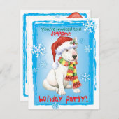 Happy Howliday Bull - de Uitnodiging van de Terrie (Voorkant / Achterkant)