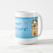Happy Howliday Chow Chow Koffiemok (Voorkant rechts)