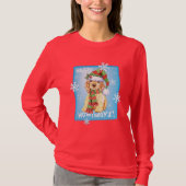 Happy Howliday Cocker Spaniel T-shirt (Voorkant)