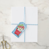 Happy Howliday Coton Cadeaulabel (Met Touw)