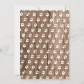 Happy Howliday Dog Foto (Achterkant)