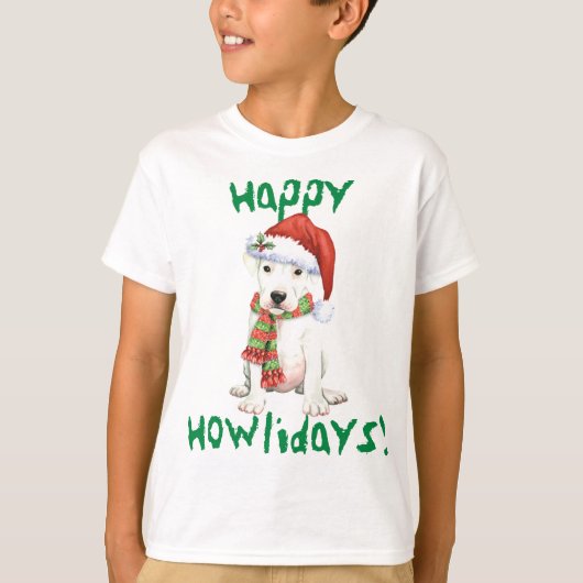 Happy Howliday Dogo T-Shirt (Voorkant)