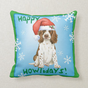 Happy Howliday English Springer Spaniel Kussen