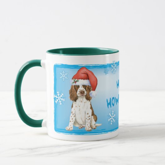Happy Howliday English Springer Spaniel Mok (Links)