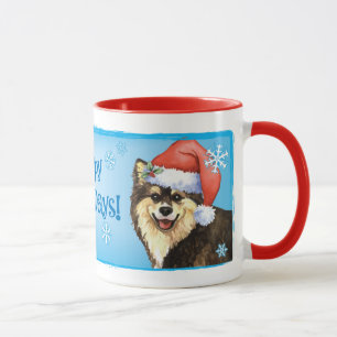 Happy Howliday Finse Lapphund Mok