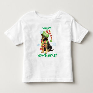 Happy Howliday German Shepherd Kinder Shirts