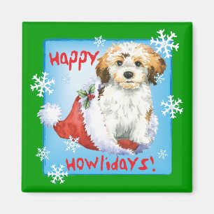 Happy Howliday Havanese Magneet