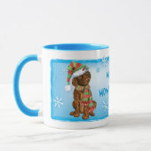 Happy Howliday Irish Water Spaniel Mok (Links)
