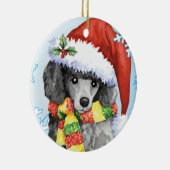 Happy Howliday Miniature Podle Keramisch Ornament (Rechts)