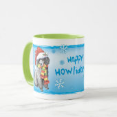 Happy Howliday Miniature Podle Mok (Voorkant links)