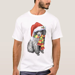 Happy Howliday Miniature Podle T-shirt