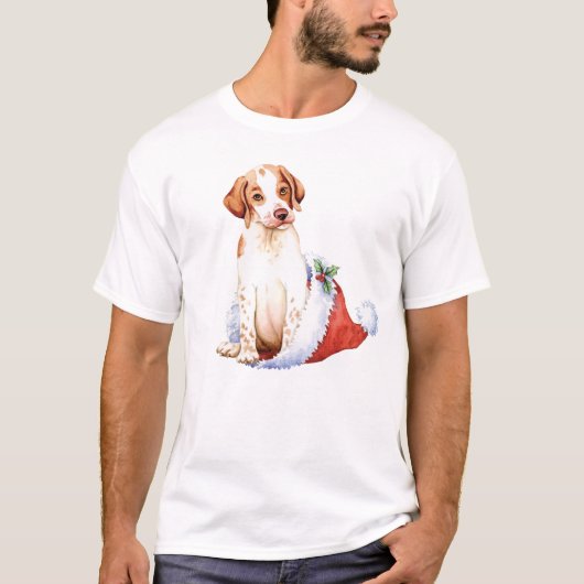 Happy Howliday Pointer T-Shirt (Voorkant)