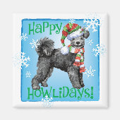 Happy Howliday Pumi Magneet (Voorkant)