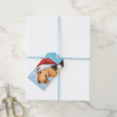 Happy Howlidays Airedale Cadeaulabel (Met Touw)