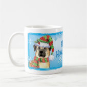 Happy Howlidays Anatolian Shepherd Coffee Mok (Links)