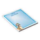 Happy Howlidays Anatolian Shepherd Notepad Notitieblok (Schuin)