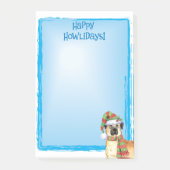 Happy Howlidays Anatolian Shepherd Post-it Notes (Voorkant)