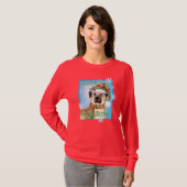 Happy Howlidays Anatolian Shepherd T-Shirt (Voorkant volledig)