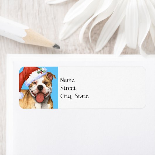 Happy Howlidays APBT Etiket (Insitu)