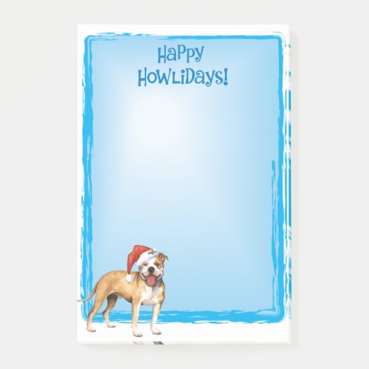 Happy Howlidays APBT Post-it® Notes (Voorkant)