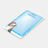 Happy Howlidays Australian Shepherd Post-it® Notes (Schuin)