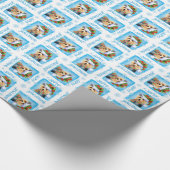 Happy Howlidays Australisch terrier Wrapping Paper Cadeaupapier (Hoek)