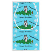 Happy Howlidays Bag Klein Cadeauzakje (Achterkant)