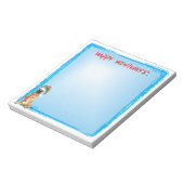 Happy Howlidays Belgische Malinois Notitieblok (Linkerzijde)