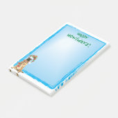 Happy Howlidays Belgische Malinois Post-it® Notes (Schuin)