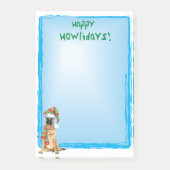 Happy Howlidays Belgische Malinois Post-it® Notes (Voorkant)