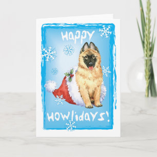 Happy Howlidays Belgische Tervuren Feestdagen Kaart