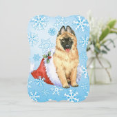 Happy Howlidays Belgische Tervuren Feestdagenkaart (Staand voorkant)