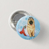 Happy Howlidays Belgische Tervuren Ronde Button 3,2 Cm (Voorkant /achterkant)