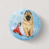 Happy Howlidays Belgische Tervuren Ronde Button 3,2 Cm (Voorkant)