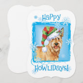 Happy Howlidays Berger Picard Feestdagenkaart (Voorkant / Achterkant)