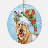 Happy Howlidays Berger Picard Keramisch Ornament (Links)