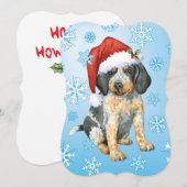Happy Howlidays Bluetick Feestdagenkaart (Voorkant / Achterkant)