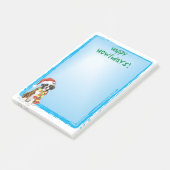 Happy Howlidays Boxer Post-it® Notes (Schuin)